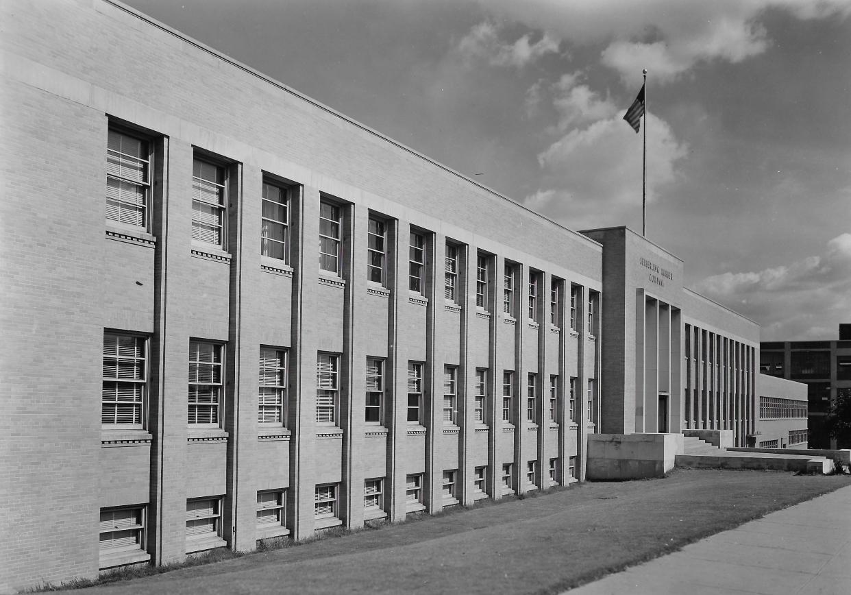 The Seiberling Rubber Co. office building is pictured in 1958 at 345 15th St. NW in Barberton.