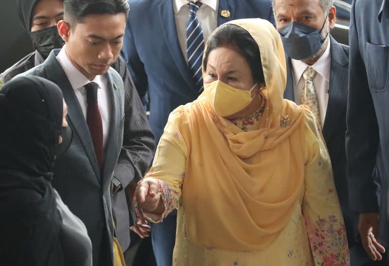 Rosmah Mansor, wife of former Malaysian Prime Minister Najib Razak, attends a verdict hearing in a corruption case against her, in Kuala Lumpur