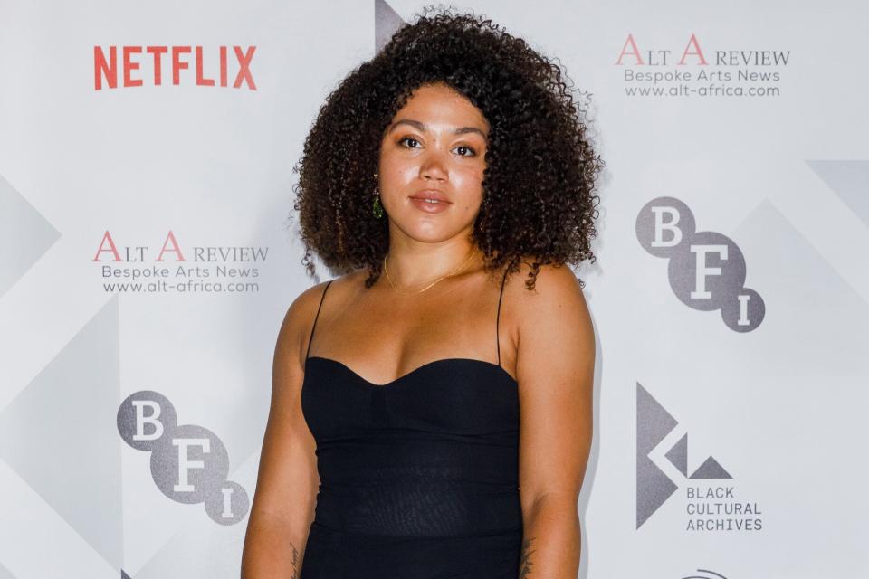 LONDON, ENGLAND - JULY 16: Ruby Barker attends the Black Lens Film Festival screening of "How To Stop A Recurring Dream" at BFI Southbank on July 16, 2021 in London, England. (Photo by Tristan Fewings/Getty Images)