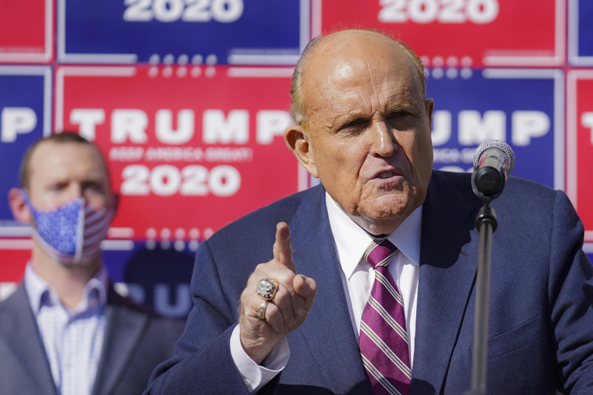 #Rudy Giuliani should be disbarred for pursuing Trump’s false election claims, a review panel says