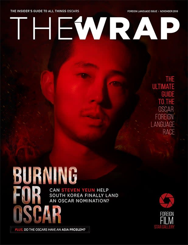 Oscar Wrap cover Burning Foreign