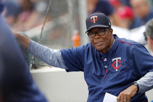 Twins legend Rod Carew returns to throw out first pitch - Superior