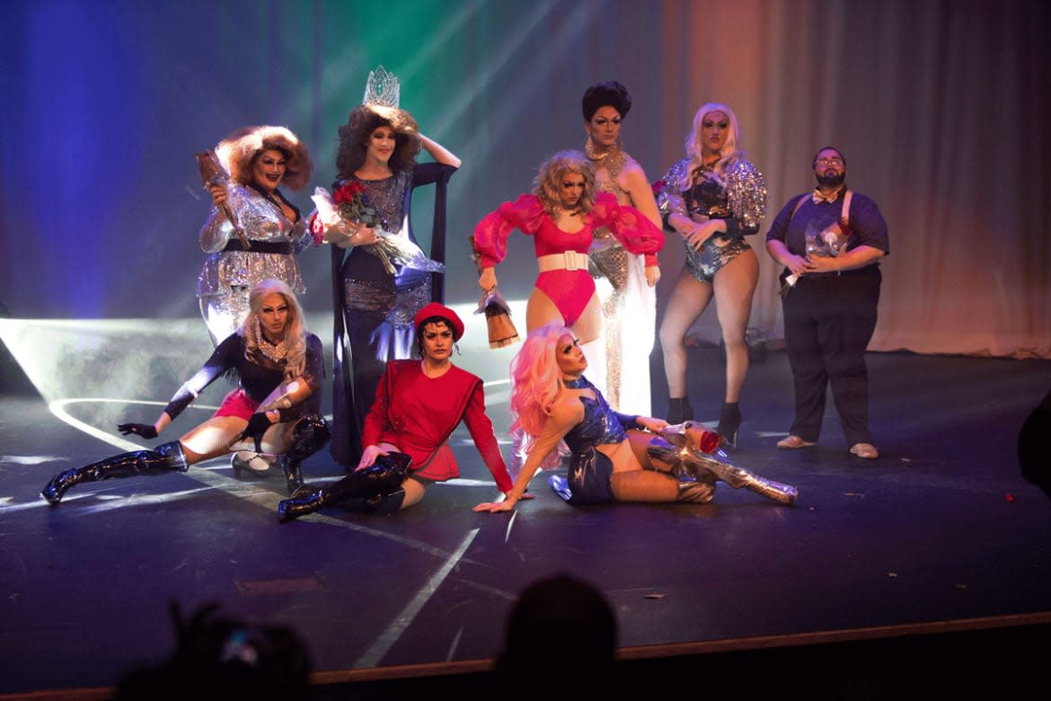 <div class="inline-image__caption"><p>Contestants at DraggieLand 2021. </p></div> <div class="inline-image__credit">Joey Ward/Aggieland Yearbook</div>