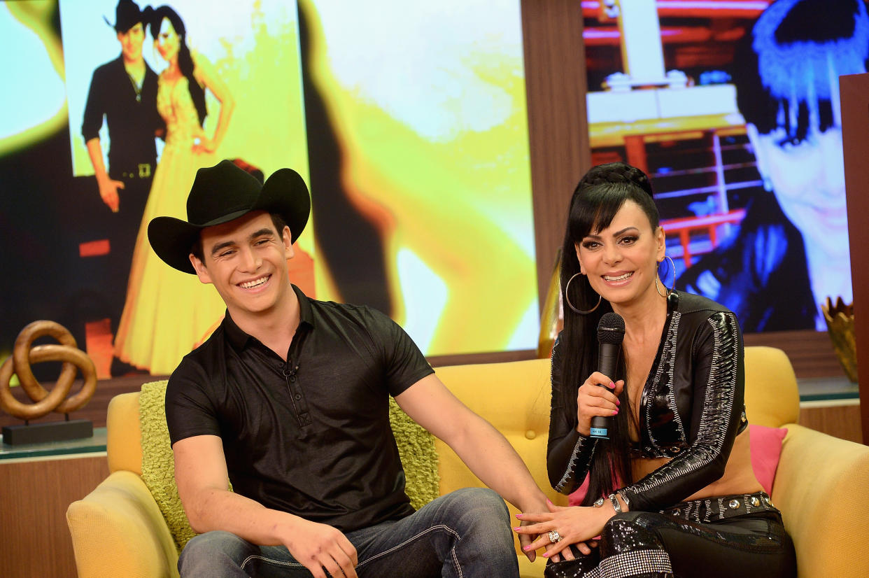 La noticia de la muerte de Julián Figueroa, hijo de Maribel Guardia y Joan Sebastian, a causa de un infarto fulminante a sus 28 años, ha impactado profundamente al ámbito del espectáculo hispano, (Photo by Gustavo Caballero/WireImage)