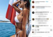 La 24enne ha partecipato a Miss Italia nel 2014. Ha studiato presso l'istituto Marangoni di Milano, fa la stilista di costumi (ha anche creato un suo marchio) ed è un’influencer molto amata sui social.