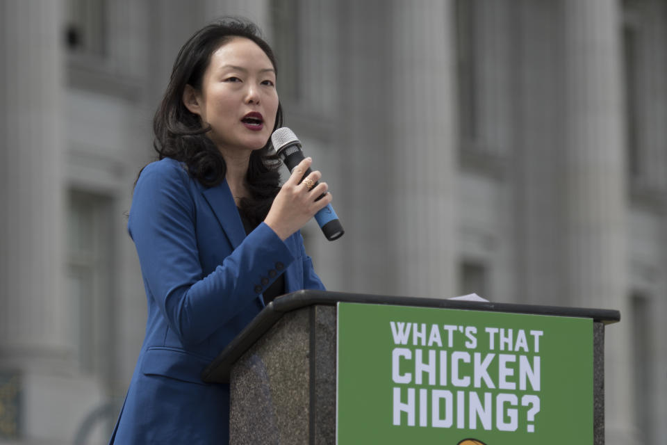 San Francisco Supervisor Jane Kim has proposed taxing robots and using the&nbsp;funds to help stem inequality. (Photo: NurPhoto / Getty Images)