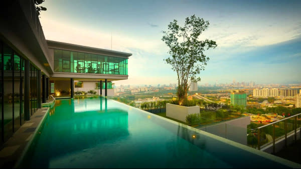 kl condo, kuala lumpur condo, infinity pool, sky pool, infinity swimming pool, infinity pool malaysia, what is infinity pool, infinity pool condo