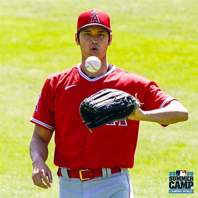 天使隊大谷翔平。（資料圖／翻攝自MLB推特）