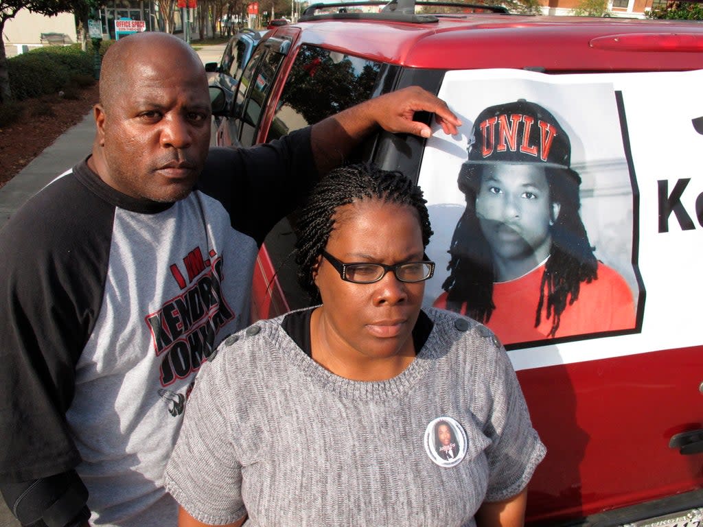 Georgia teen Kendrick Johnson’s parents criticised sheriff’s report that concluded that his death was not a crime  (Copyright 2022 The Associated Press. All rights reserved.)