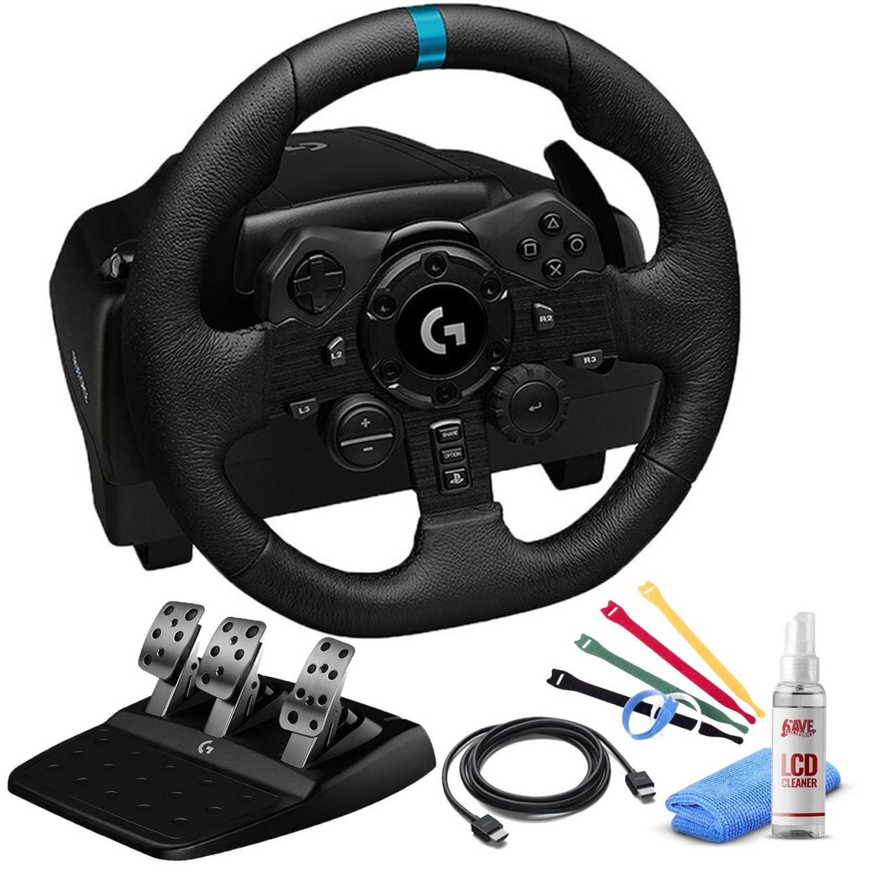 <p><a href="https://go.redirectingat.com?id=74968X1596630&url=https%3A%2F%2Fwww.walmart.com%2Fip%2FLogitech-G923-Racing-Wheel-and-Pedals-For-PC-PS4-PS5-with-Accessories%2F1669734887&sref=https%3A%2F%2F" rel="nofollow noopener" target="_blank" data-ylk="slk:Shop Now;elm:context_link;itc:0;sec:content-canvas" class="link rapid-noclick-resp">Shop Now</a></p><p>G923 Racing Wheel</p><p>walmart.com</p><p>$279.99</p>