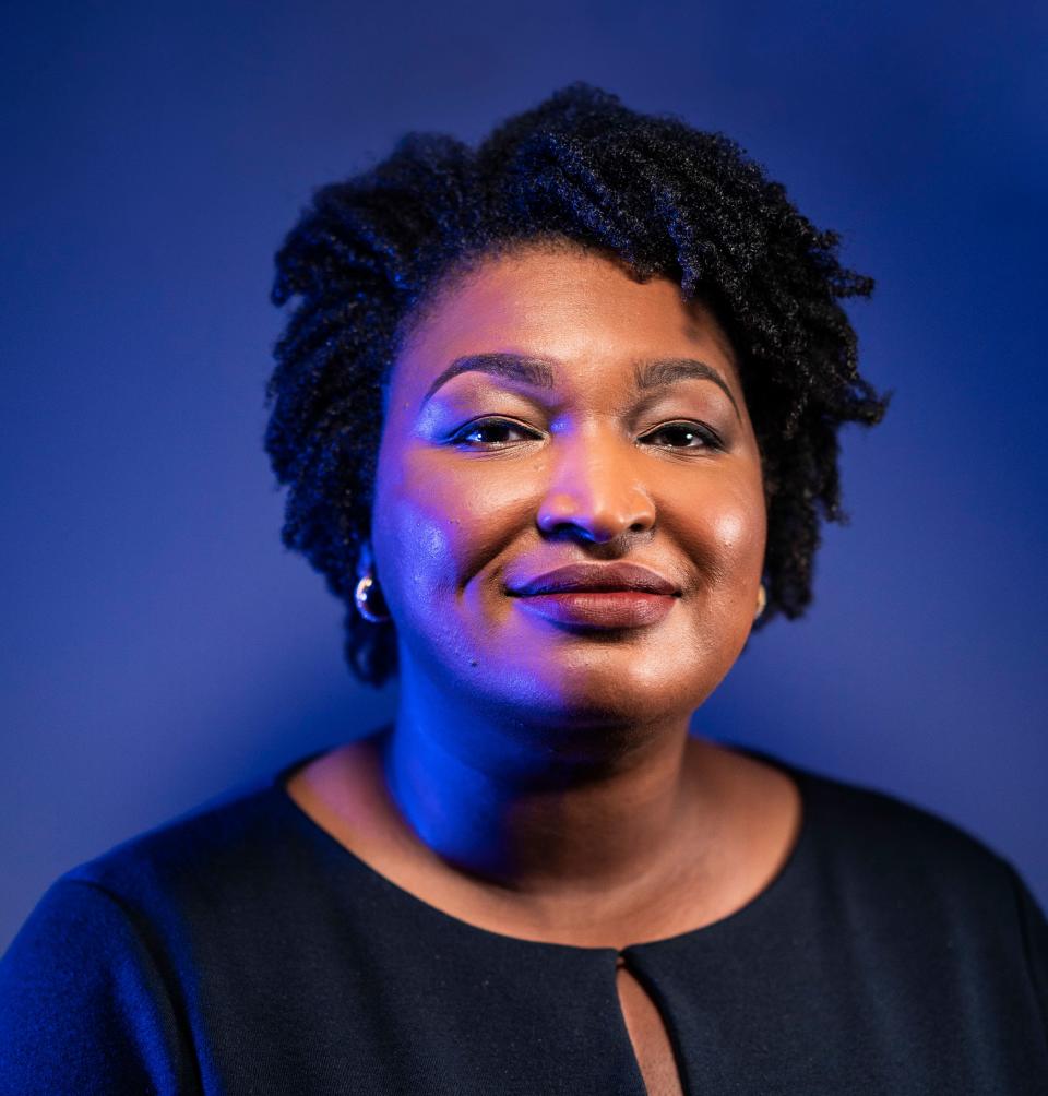 Stacey Abrams. (Photo: Benjamin Lowy via Getty Images)