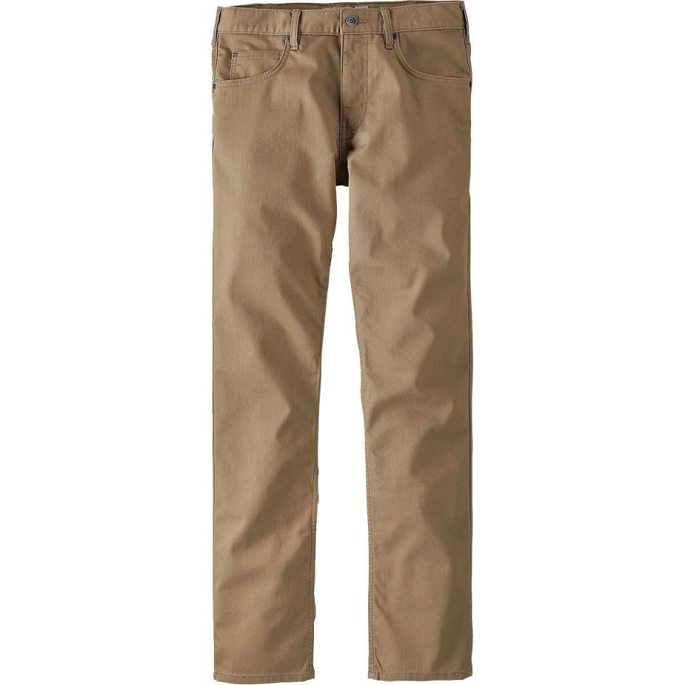 <p><a href="https://go.redirectingat.com?id=74968X1596630&url=https%3A%2F%2Fwww.backcountry.com%2Fpatagonia-performance-twill-pant-mens-pat020x%3Fskid%3DPAT020X-NEONV-S28REG&sref=https%3A%2F%2F" rel="nofollow noopener" target="_blank" data-ylk="slk:Shop Now;elm:context_link;itc:0;sec:content-canvas" class="link ">Shop Now</a></p><p>Performance Twill Pant</p><p>$59.95</p><p>backcountry.com</p><span class="copyright">Backcountry</span>