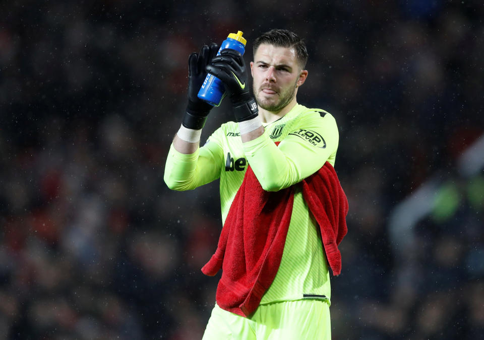 Jack Butland has been persistently linked with Liverpool recently