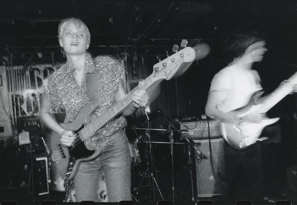 In early band the Young Snakes circa 1981. Photo courtesy of the artist.