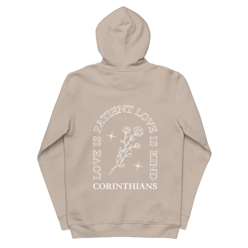 <p><a href="https://go.redirectingat.com?id=74968X1596630&url=https%3A%2F%2Fwww.etsy.com%2Flisting%2F1099619915%2Fchristian-sweatshirt-christian-clothing&sref=https%3A%2F%2Fwww.womansday.com%2Flife%2Fg23800533%2Fbest-christian-gifts-for-women%2F" rel="nofollow noopener" target="_blank" data-ylk="slk:Shop Now;elm:context_link;itc:0;sec:content-canvas" class="link ">Shop Now</a></p><p>1 Corinthians 13:4-8 Hoodie</p><p>etsy.com</p><p>$58.04</p>