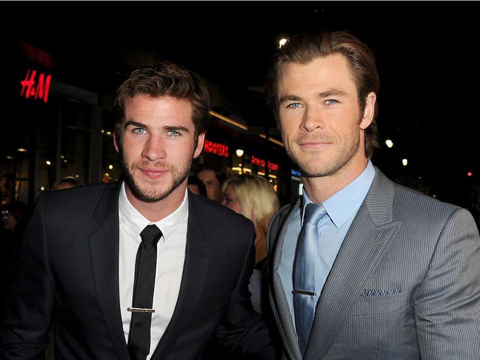 Chris and Liam Hemsworth