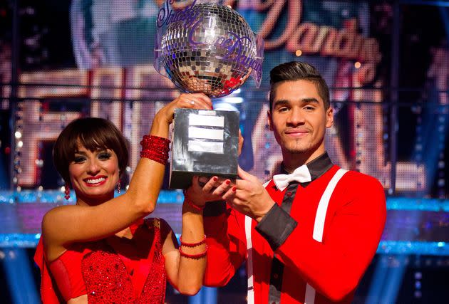 Louis Smith and Flavia Cacace won Strictly Come Dancing in 2012 (Photo: BBC)