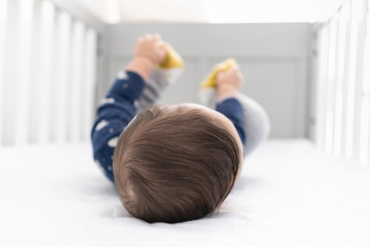 baby in crib