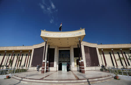 A general view of the Presidency of the Appeal court Baghdad Rusafa building in Baghdad, Iraq, March 4, 2019. Picture taken March 4, 2019. REUTERS/Thaier Al-Sudani