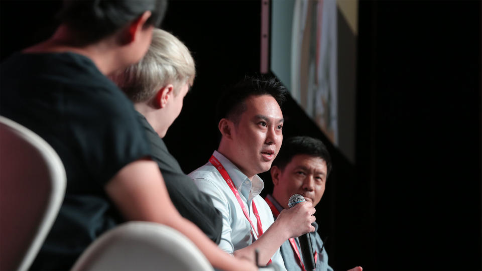 Koh Shi Xiang, Director at Lionfish studios, speaking at Gamescom Asia (Photo: Gamescom Asia)