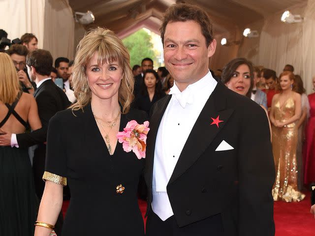 <p>Larry Busacca/Getty</p> Catherine Fitzgerald and Dominic West attend the "China: Through The Looking Glass" Costume Institute Benefit Gala on May 4, 2015 in New York City.