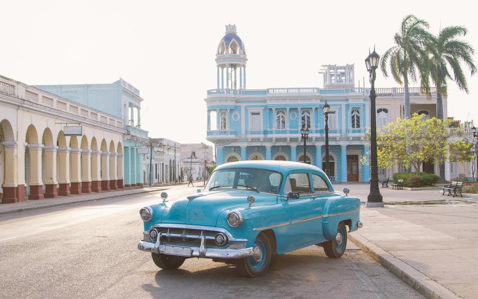 It's easy to appreciate the quirky architecture around Cienfuegos' José Martí square - JulieanneBirch