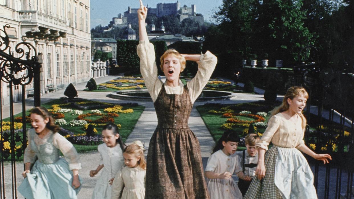  Julie Andrews in The Sound of Music. 