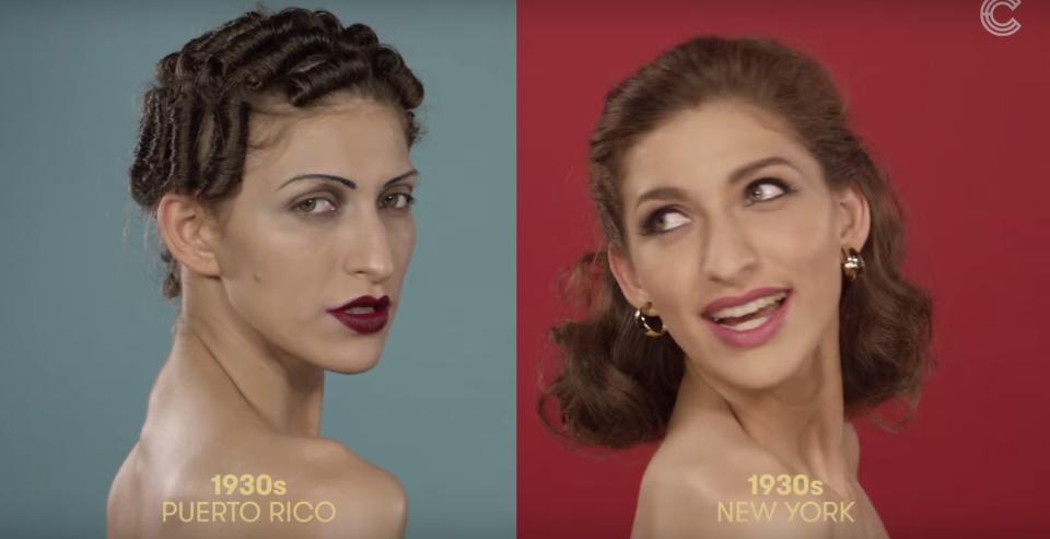 We’re very into the 100 years of Puerto Rican beauty video