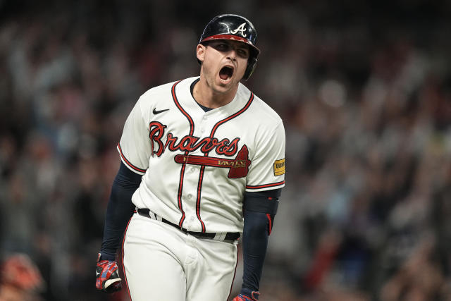Braves rally for 5-4 win over Phillies on d'Arnaud, Riley homers and  game-ending double play - NBC Sports