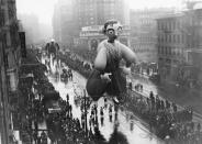 <p>The first person to ever be "ballooned" was Eddie Cantor.</p>