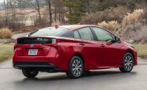 <p>Given the sedate pace that most Prius drivers maintain, the rear wheels will rarely be powered, which is the way Toyota wants it, a necessity to maintain the Prius's fuel-sipping EPA numbers.</p>