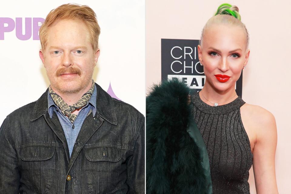 Jesse Tyler Ferguson and Christine Quinn