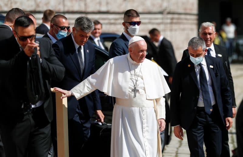 Pope Francis visits Slovakia