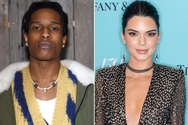 Kendall Jenner and A$AP Rocky Attend Sunday Service Pics