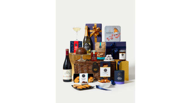 M&S launch Christmas hamper range including 'beautiful' light-up collection  - Mirror Online