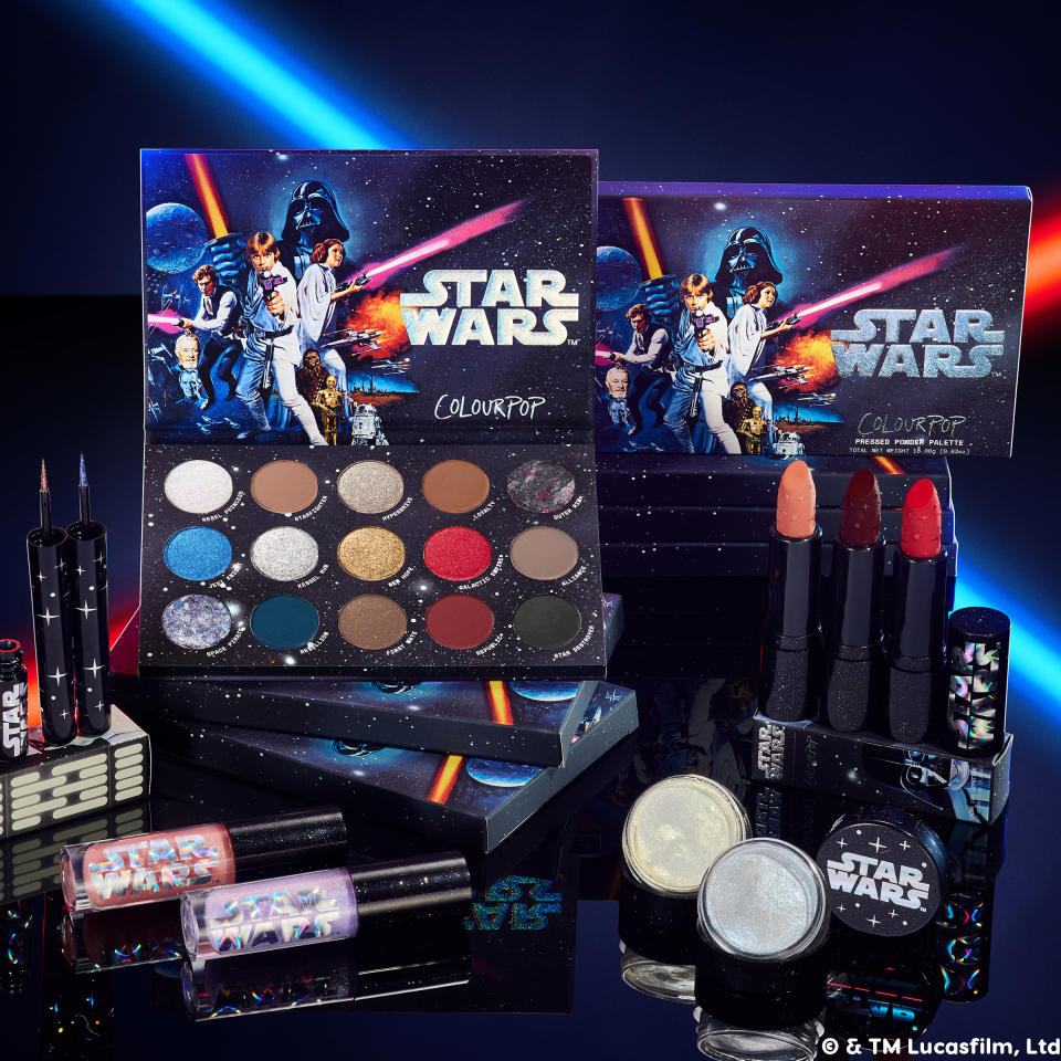 ColourPop’s 1977 “Star Wars”-inspired Collection - Credit: Courtesy