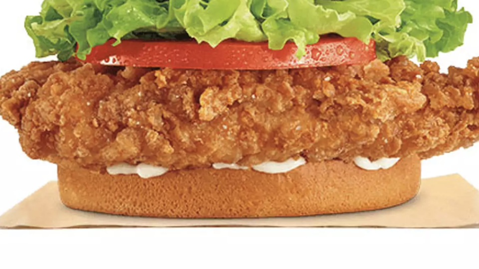 burger king crispy chicken