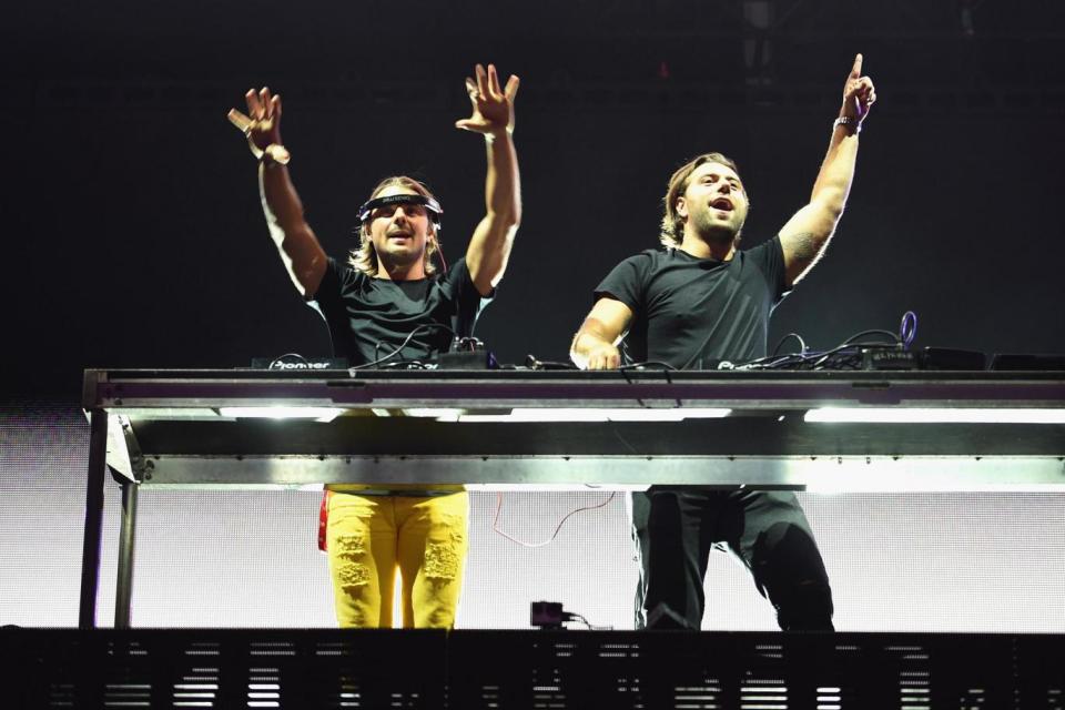 Duo delight: Axwell Λ Ingrosso will perform on Saturday (Getty Images for Anheuser-Busch)