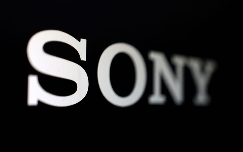 Illstration shows Sony logo