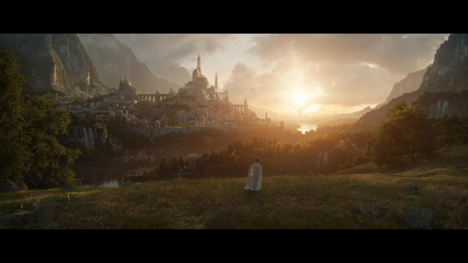 Amazon's first image from its <i>Lord of the Rings</i> television series<span class="copyright">Amazon Studios</span>