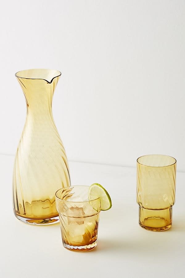 SHOP NOW: Bryce Tumblers, Set of 4, $32, anthropologie.com.