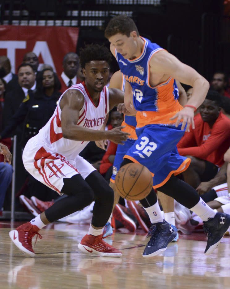 Fredette averages 37 points per game for the Shanghai Sharks. (AP)