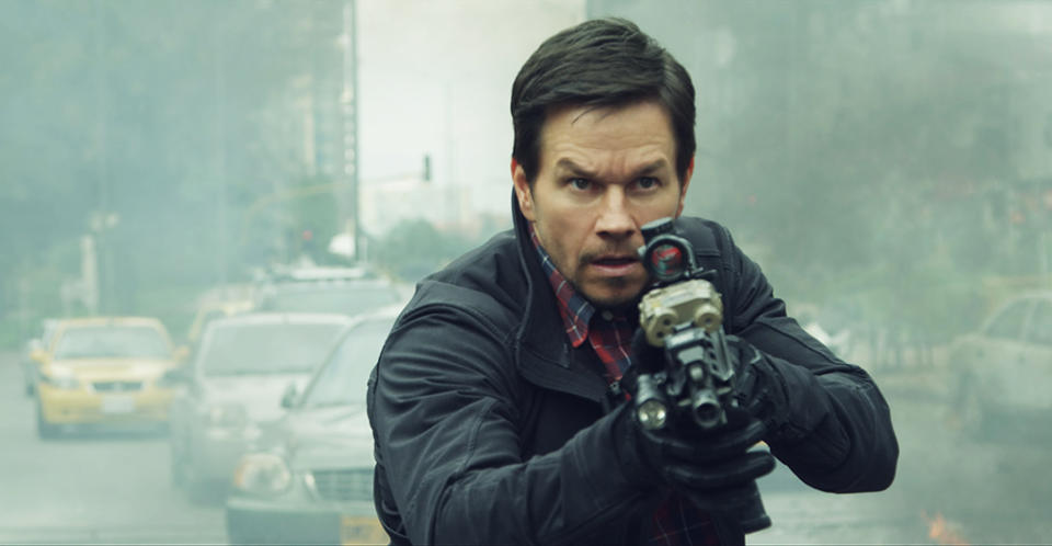 <p>Peter Berg and muse Mark Wahlberg turn from three stories of real-life heroism (<em>Lone Survivor, Deepwater Horizon, Patriots Day</em>) to what they hope <a rel="nofollow noopener" href="http://www.slashfilm.com/mile-22-trilogy-coming-from-peter-berg-and-mark-wahlberg/" target="_blank" data-ylk="slk:will be a true action trilogy;elm:context_link;itc:0;sec:content-canvas" class="link ">will be a true action trilogy</a>. This (fictionalized) tale follows a CIA operative tasked with transporting a witness through a treacherous Indonesian stretch. (STX) </p>