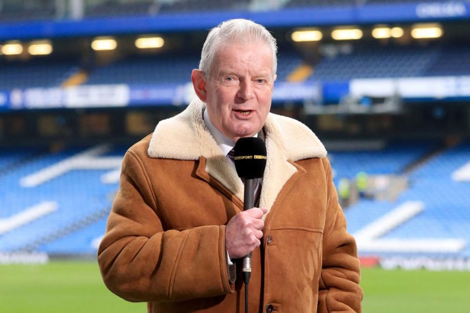 English football icon: John Motson worked for the BBC for more than 50 years (PA)