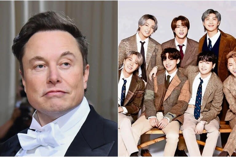 Elon Musk aseguró que quiere comprar la exitosa banda BTS