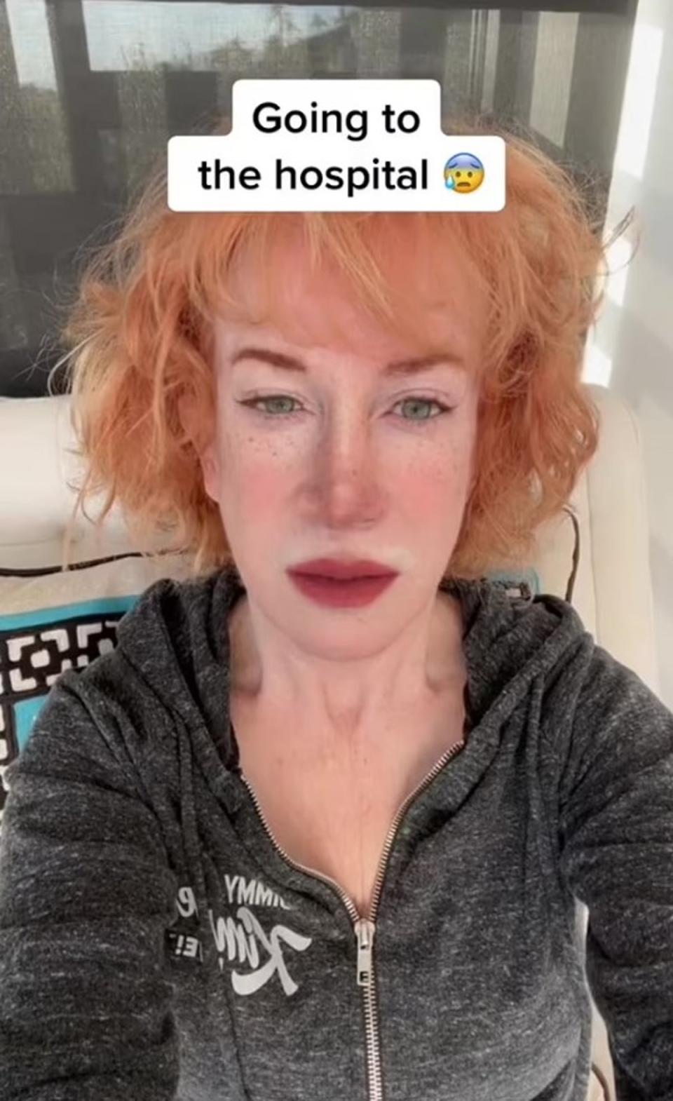 The comedian gave her fans a health update (Instagram/KathyGriffin)