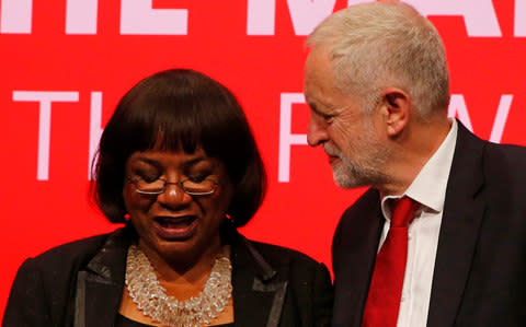 Diane Abbott and Jeremy Corbyn - Credit: Heathcliff O'Malley 