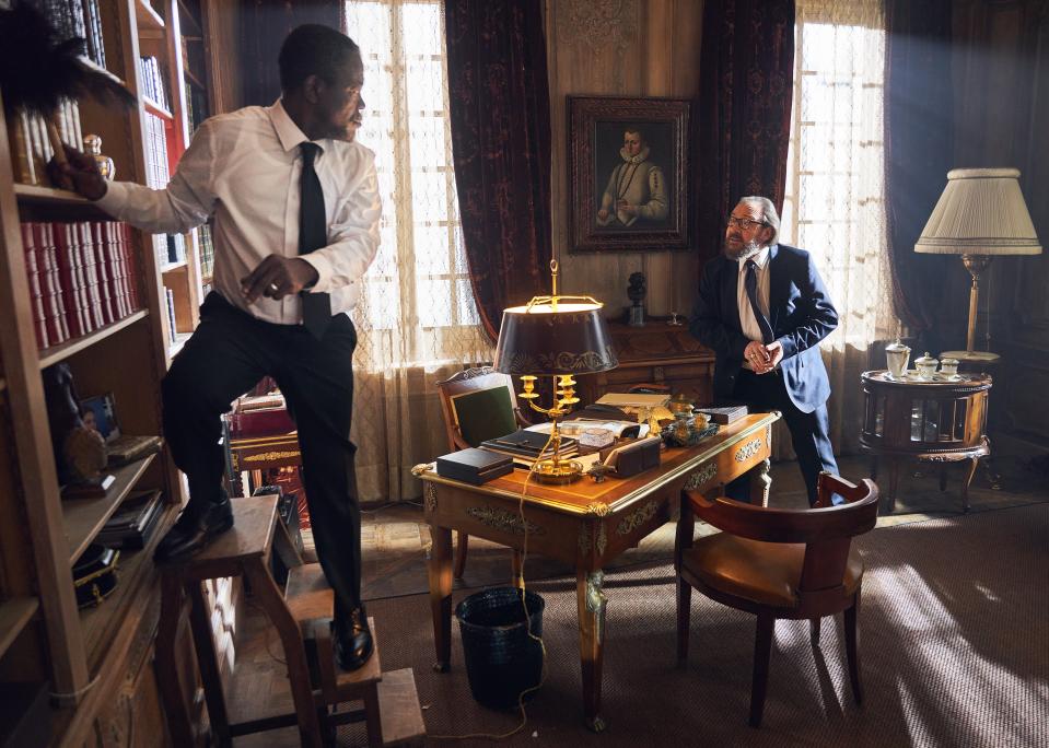 In the show, Assane Diop's father was a butler for the wealthy Pelligrino family. The Musée Nissim de Camondo stands in for their home.