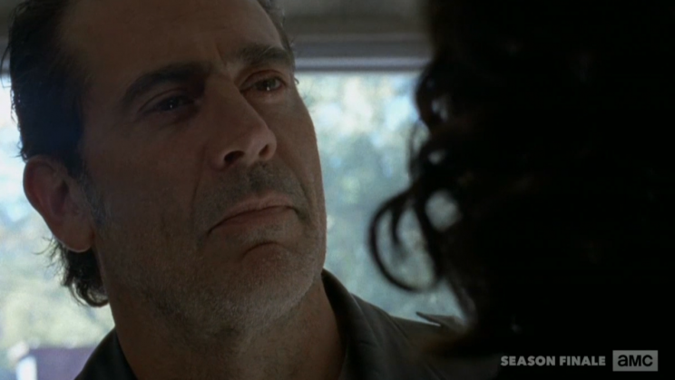 Negan, The King of Slouching and Jawing (played by Jeffrey Dean Morgan)