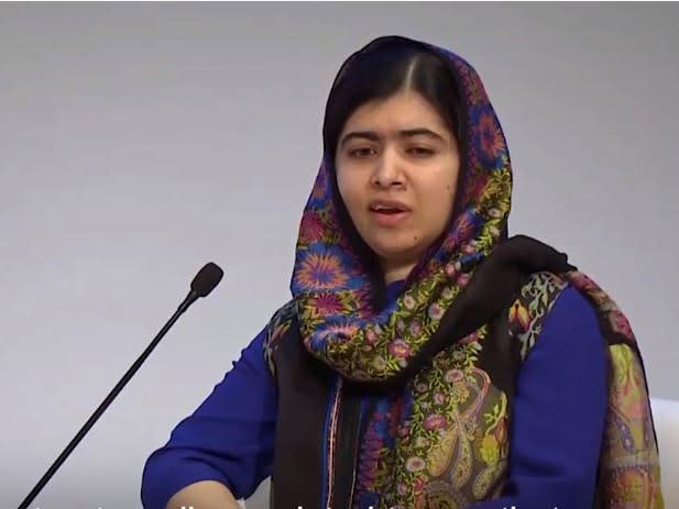 Malala Yousafzai says men like Donald Trump should 'think about their daughters and mothers' when considering how to treat women